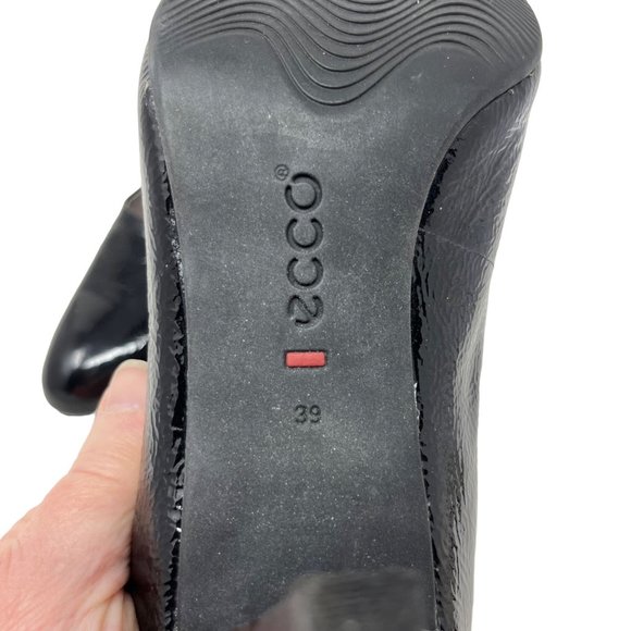 Ecco Shape Stiletto Black Pump Women's Size 39 8/8.5 - Picture 6 of 7